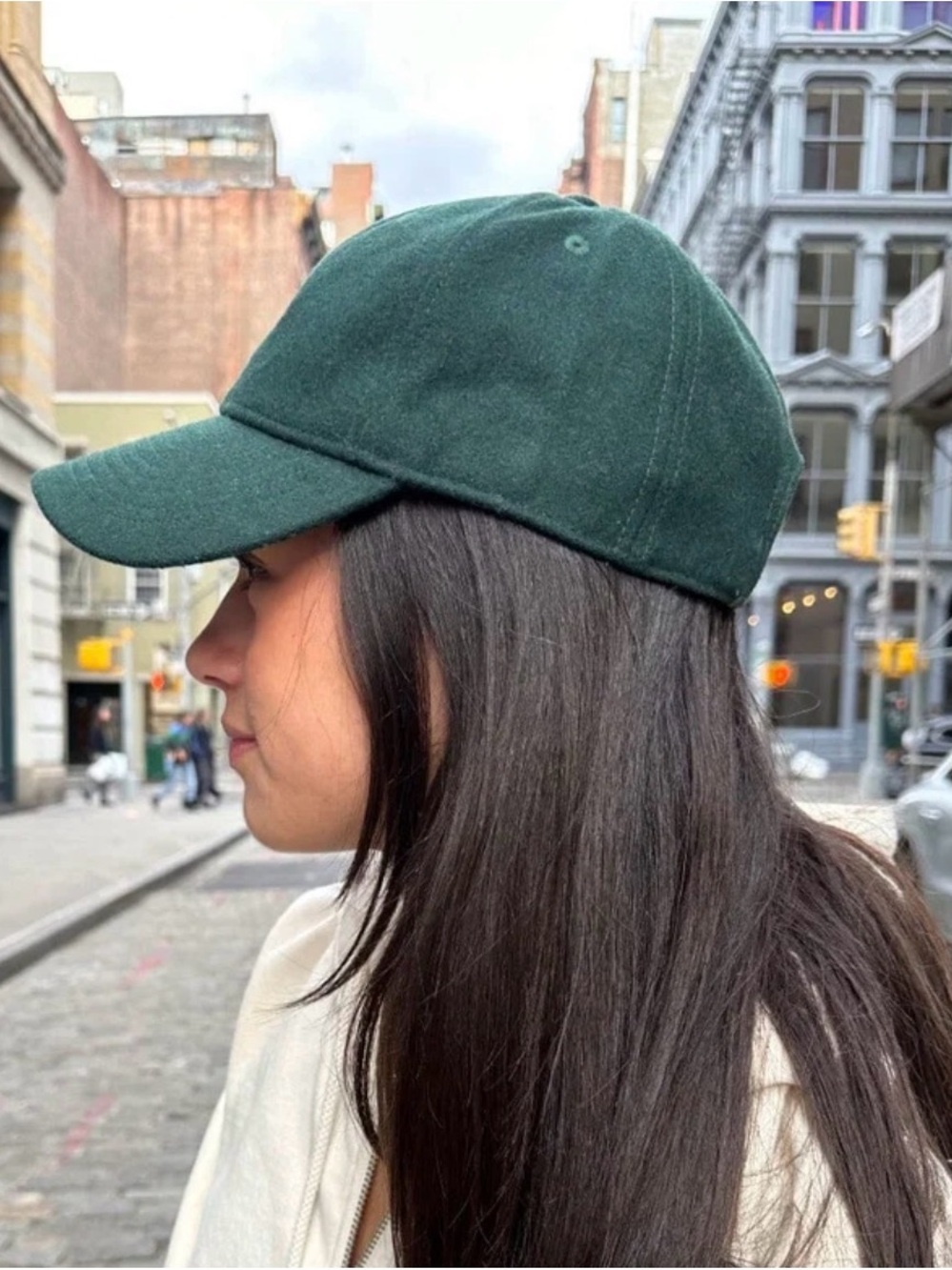 Brandy Melville Dark Green Baseball Cap